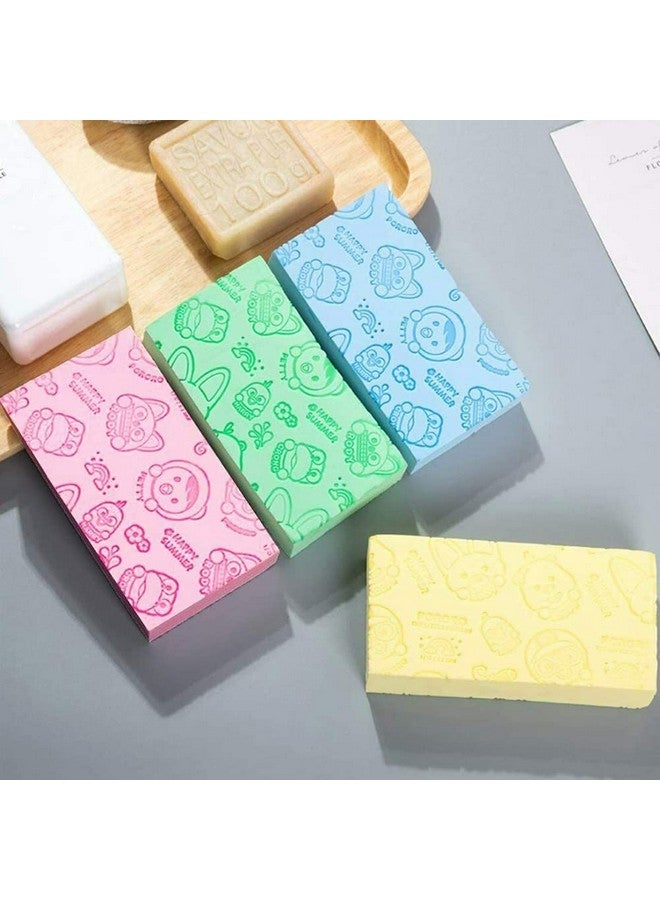 Felofix Exfoliating Bath Body Shower Sponge - 1 pcs Spa Scrub Soft Exfoliator Dead Skin Remover - Image 5