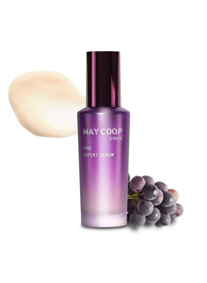 May Coop Antioxidant Face Serum Vine Expert - Anti Aging Natural Skin Care to Nourishing Dry Skin Brightening Serum Grapeseed Extract Oil and 10 kinds of natural plants for boost skin hydration 180ml - Image 1