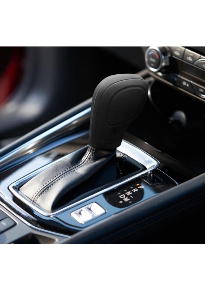 Silicone Automatic Shift Knob, Car Protection Accessories - Black