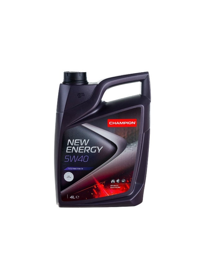Champion New Energy 5W40  Sn Sn/Cf Synthetic - 4L  - Image 3
