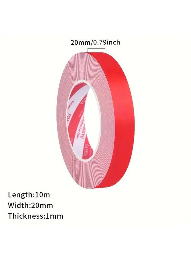 Heavy Duty Dual Sided Tape 393.7 Inch High Adhesion Foam Sponge for Wall Mounting - Image 1