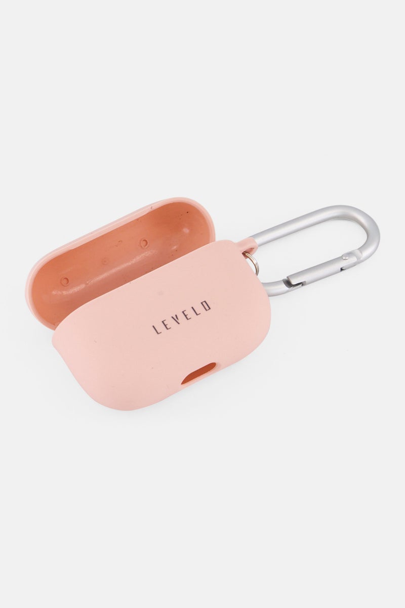 LEVELO Gorra Hybrid Slicone Pro Airpode Case, Pink - Image 2