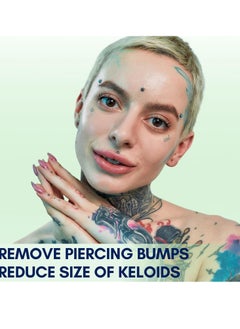 BodyJ4You BodyJ4You Piercing Bump Treatment Keloid Bump Removal | Nose Piercing Cleaner Ear Piercing Cleaning Solution | Bump Shrinking Drops Keloid Bump Removal | Aftercare Piercing Solution | 0.33 Fl Oz  - Image 2