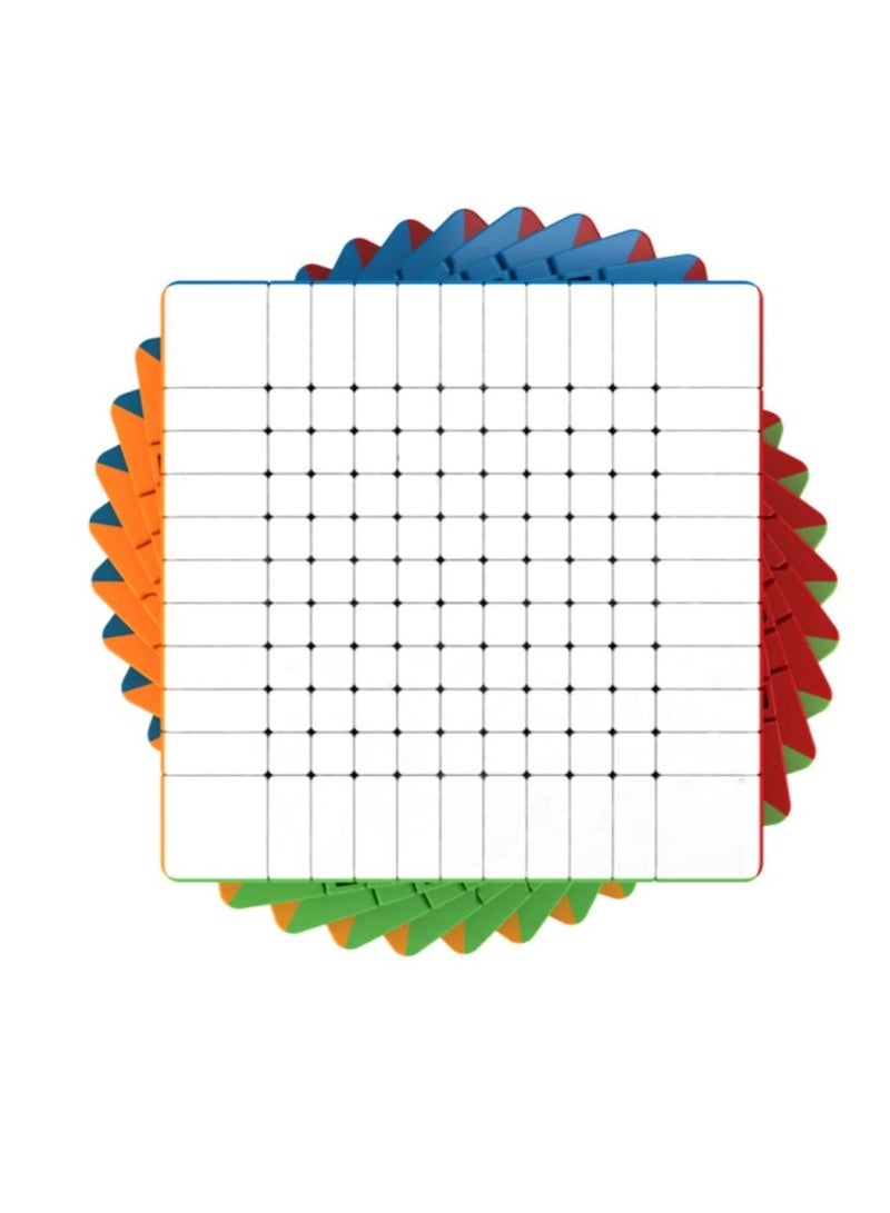 مو يو MoYu Meilong 11x11 مكعب السرعة غير المغناطيسي بدون ملصقات - Image 1