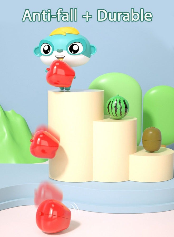 Cutting Play Food Toys For Kids, Pretend Play Kitchen Accessories, Fake Fruits/Vegetables Set With Shopping Storage Basket, Plastic Board And Knife, Birthday Gifts/Educational Toy For Toddler Childr - Image 5