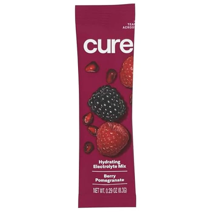 Cure Hydration Berry Pomegranate Hydration Mix Sgl, .29 OZ - Image 1