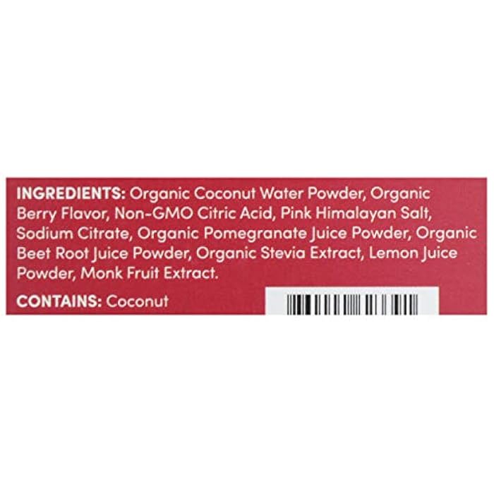 Cure Hydration Berry Pomegranate Hydration Mix Sgl, .29 OZ - Image 3