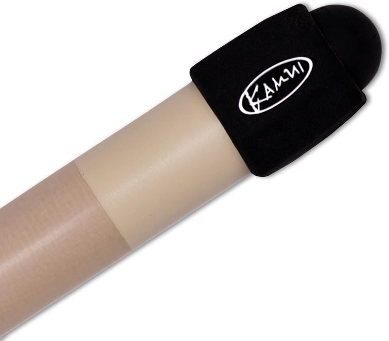 KAMUI Billiard Cue Tip Protector 2-Pack Leather Burnisher (Black) - Image 5