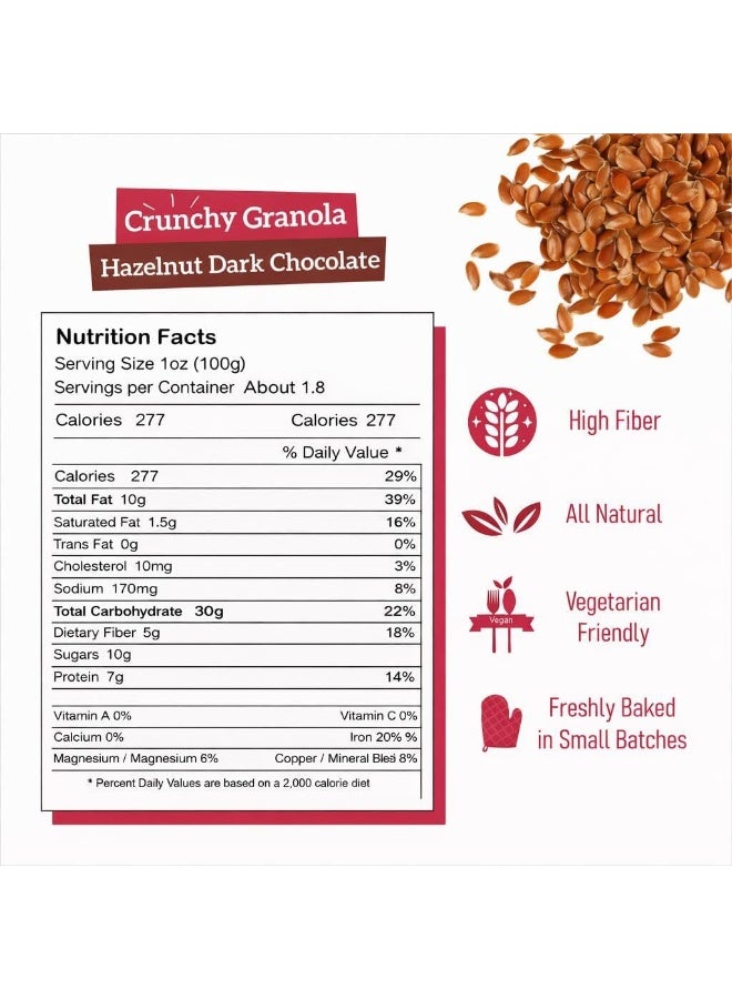 Verlin Specialite Granola snack (Hazelnut & Dark Chocolate) - Image 5