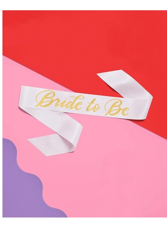 Bachelorette Party Decorations Sash - Bride To Be | Bridal Shower Decorations | Engagement Party Decoration | Sash For Bride - Bachelorette Favor - Image 3