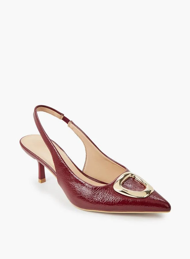 سيليست Women Kitten Heel Slingback Shoes