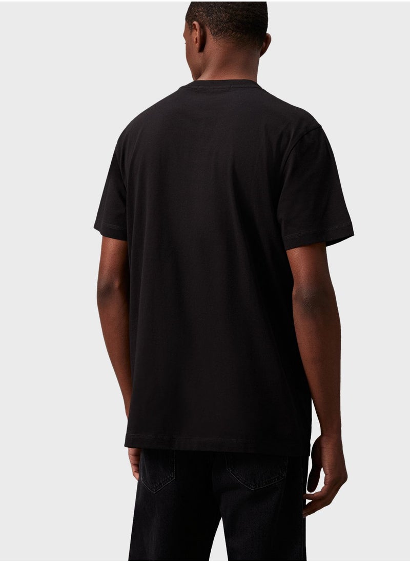 Calvin Klein Jeans Monologo Cotton T-Shirt  - Image 2