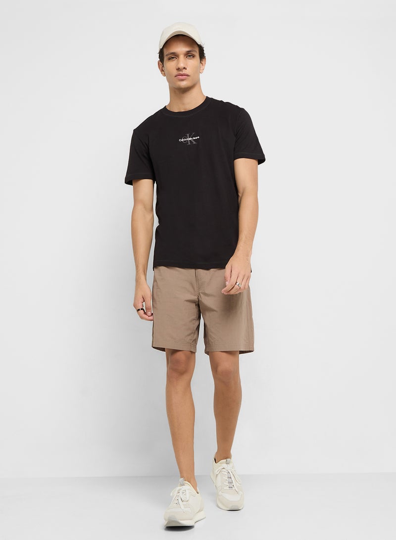 Calvin Klein Jeans Monologo Cotton T-Shirt  - Image 4