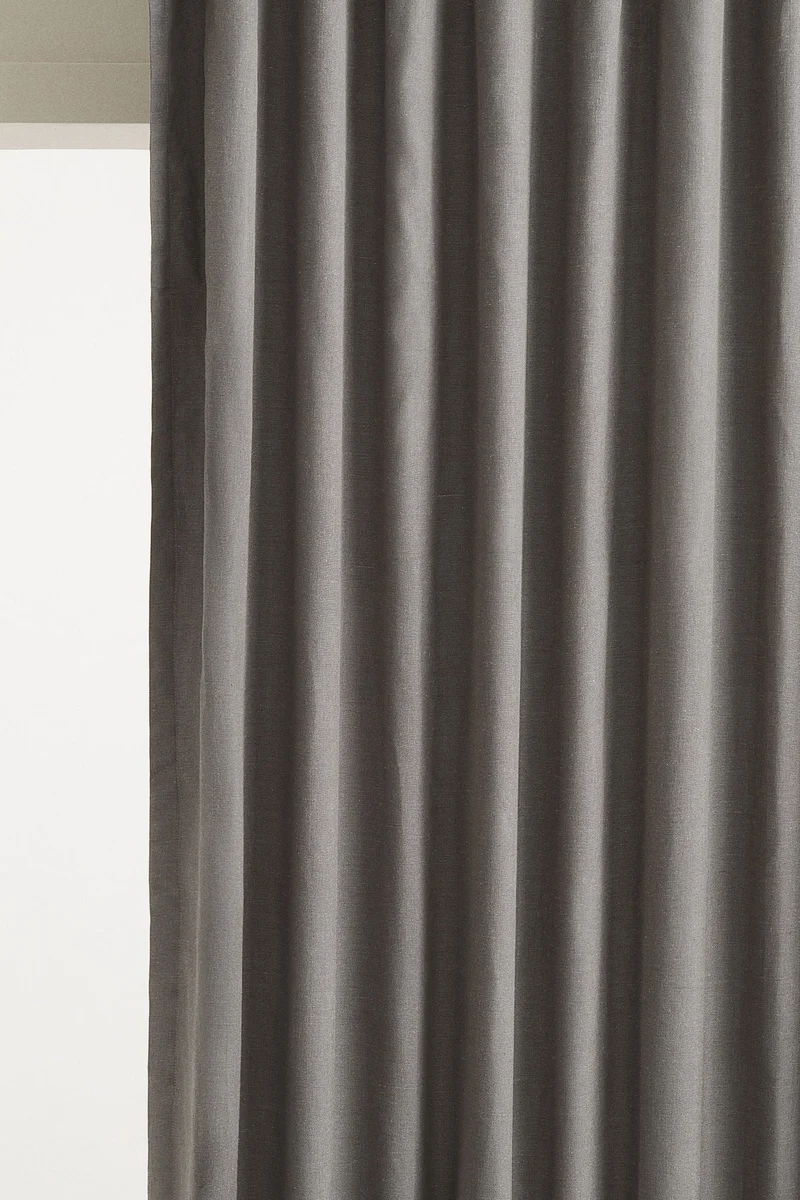 H&M 1-pack wide blackout curtain length