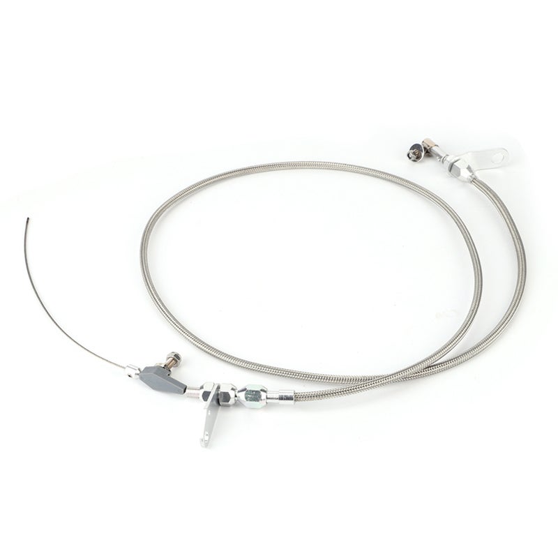 Transmission Kickdown Cable Kit 

Stainless Braided Kick Down Detent Fits for Chrysler 904 - Image 4