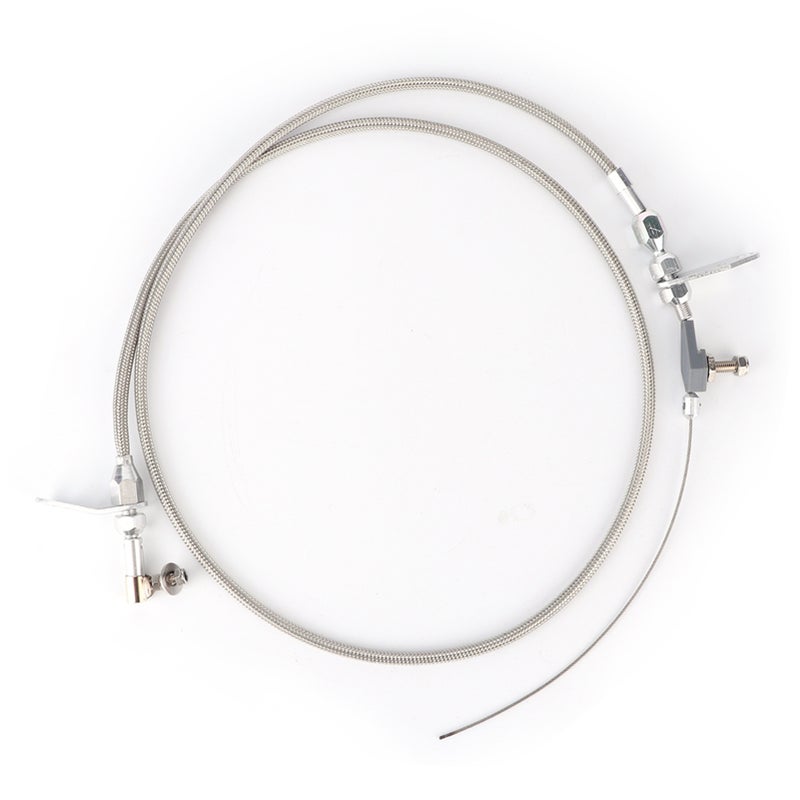 Transmission Kickdown Cable Kit 

Stainless Braided Kick Down Detent Fits for Chrysler 904 - Image 3