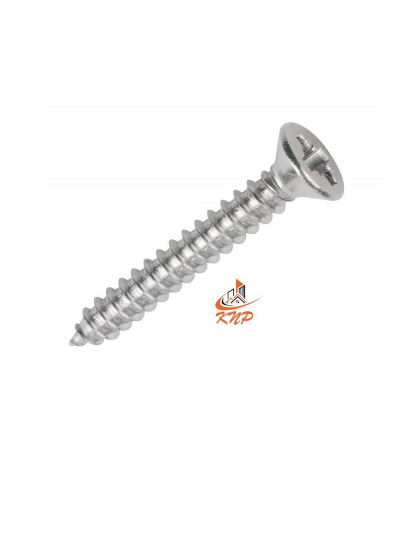 KNP Self Tapping CSK Head Screw 12 X 1" - Image 1
