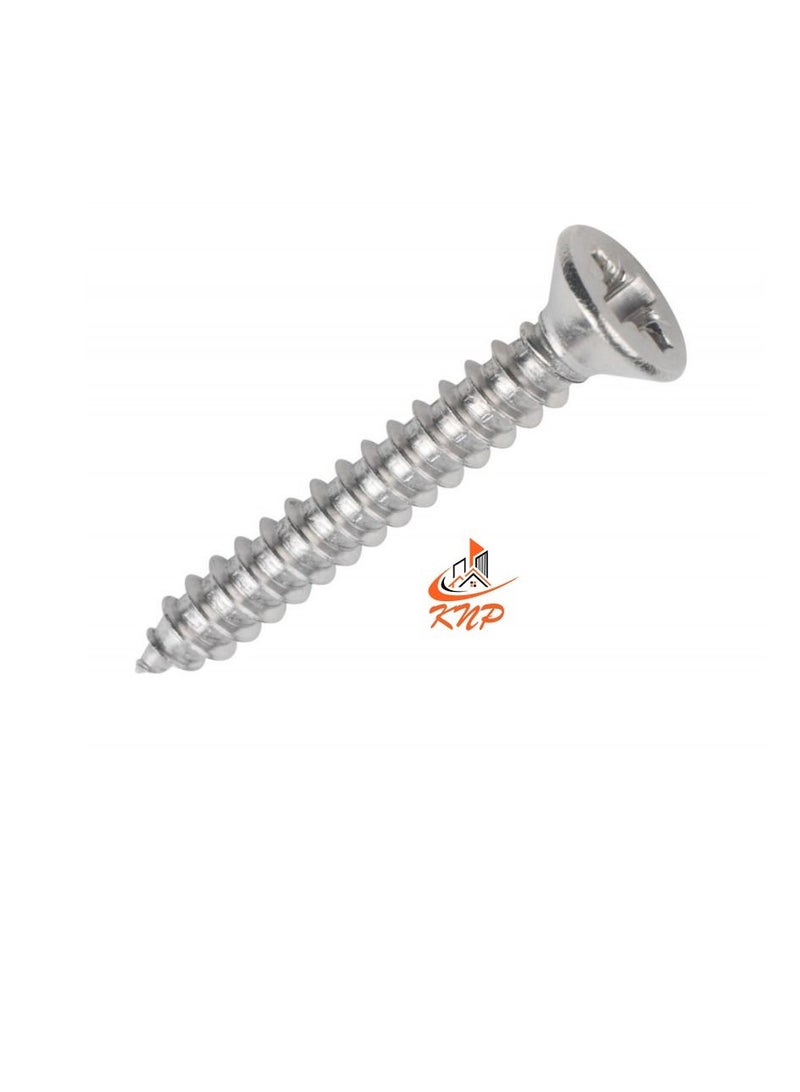 KNP Self Tapping CSK Head Screw 12 X 1" - Image 3