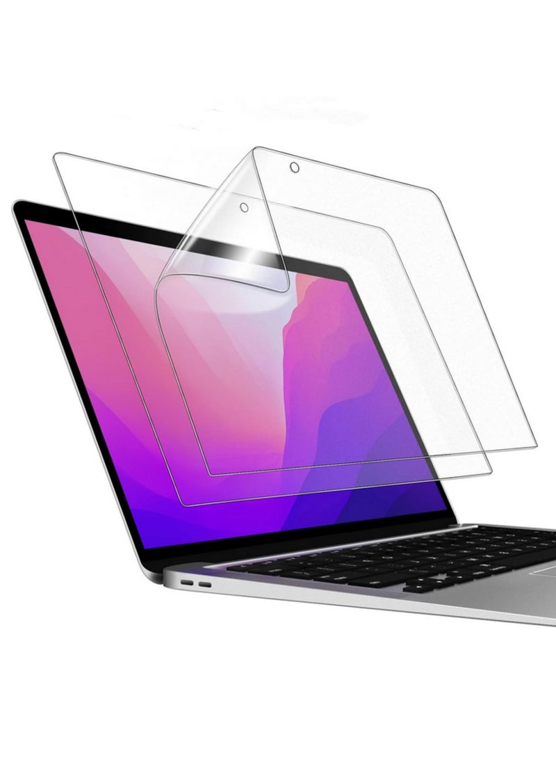 Generic 2pcs Screen Protector for MacBook Pro 13 Inch 2016 2022 M1 M2 and MacBook Air 13 Inch 2018 2020 M1 Anti Glare Matte Film Anti Fingerprint Scratch Resistant HD Clear Protective Cover  - Image 1