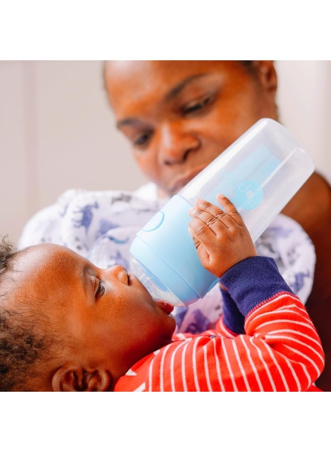 PopYum زجاجات حليب الأطفال PopYum سعة 9 أونصات، تركيبة مضادة للمغص، 2-pack - Image 3