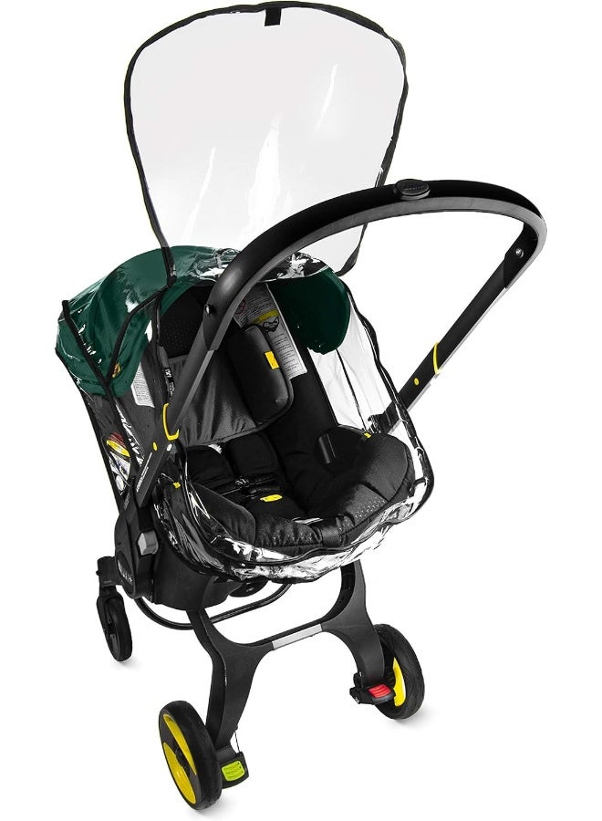 Baby & Beyond Baby & Beyond Sundeer Rain Cover, Compatible with Doona Infant Car Seat Stroller - Image 4