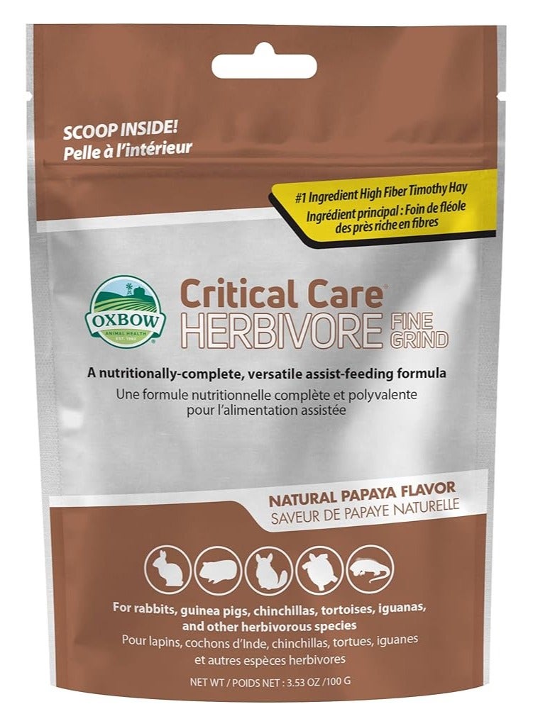 Critical Care Herbivore Fine Grind 100 g