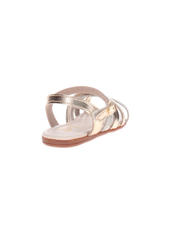 MOLEKINHA صنادل مسطحة بحزام خلفي - Image 3