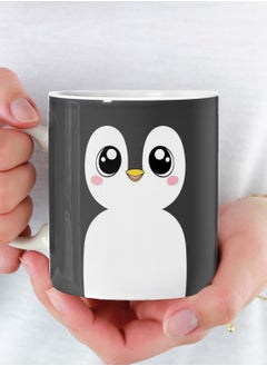 Phone Plante Penguin Mug Ceramic Mug for Tea and Coffee with Handle 11 oz 