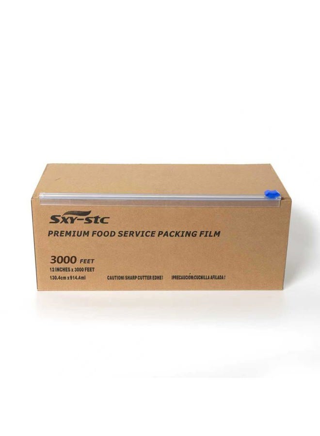 SXY-STC 12 Inch x 3000 Feet Plastic Cling Wrap - Image 4