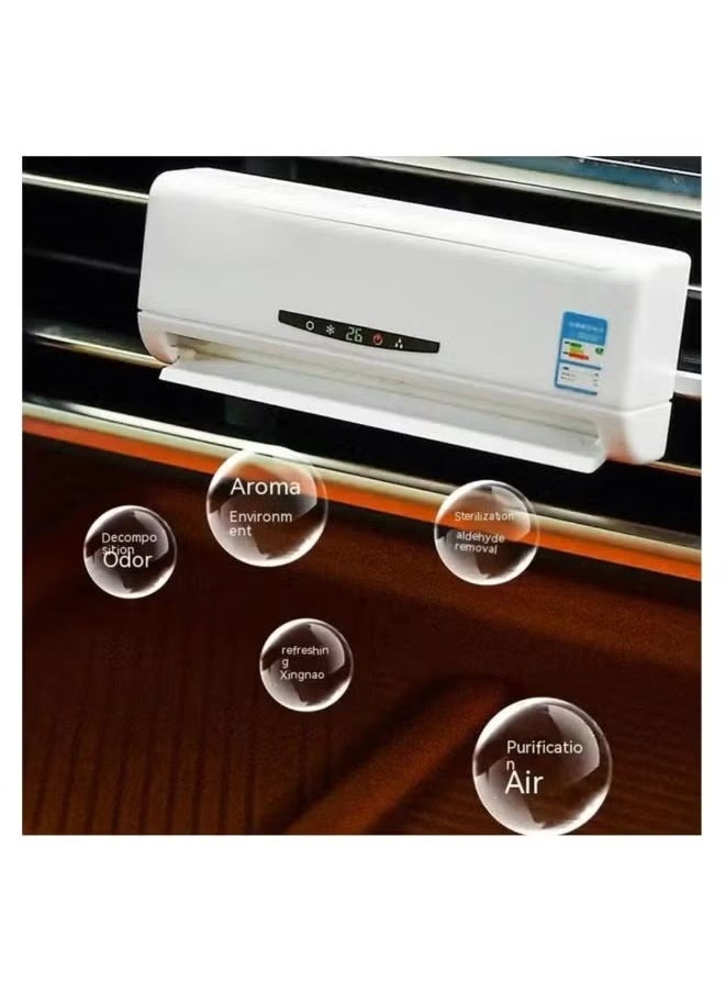 ACLIX Car Solar Powered Air Fresheners Essential Oil Diffuser Car Decorations Durable Air Conditioner Appearance for Men Women  - Image 4