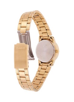 CASIO Casio LTP-V005G-7A Gold Stainless Steel Strap Watch for Women  - Image 4