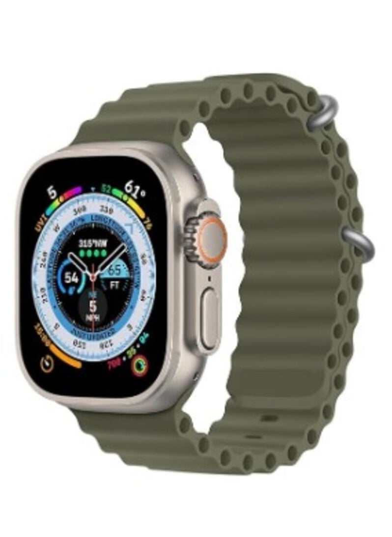 ten.tech - Ten Tech Silicone Band for Apple Watch 41mm 40mm 38mm, Waterproof Soft Silicone Sports Band for iWatch SE 8/7/6/5/4/3/2/1, - oily - Image 1