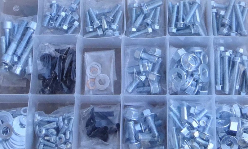 Specbolt Fasteners 250pc Specbolt Brand Bolt Kit Fits: Honda TRX450R TRX450ER & TRX700XX for Maintenance & Restoration OEM Spec Fasteners Quad - Image 2