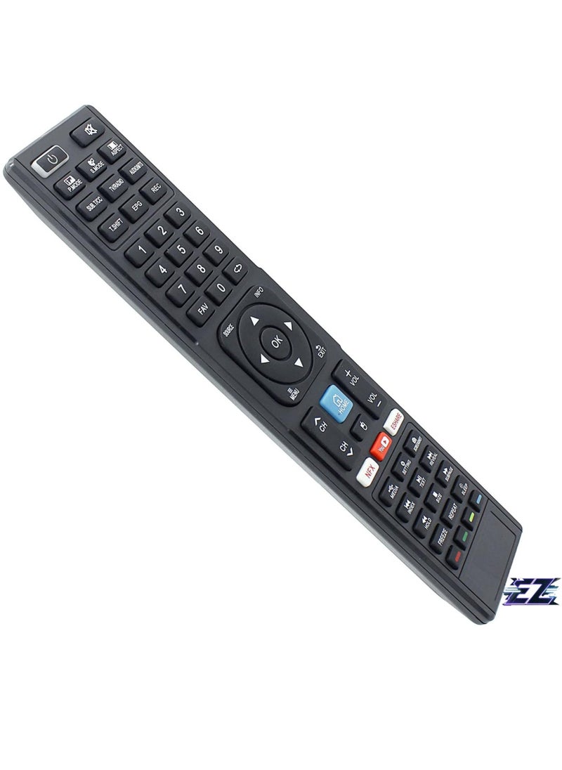 ELTRAZONE Replacement Remote Control RM-C3401 for JVC TV LT-55N775A LT-55N685A LT-65N785A LT55N685A LT55N775A LT65N785A with battery - Image 2