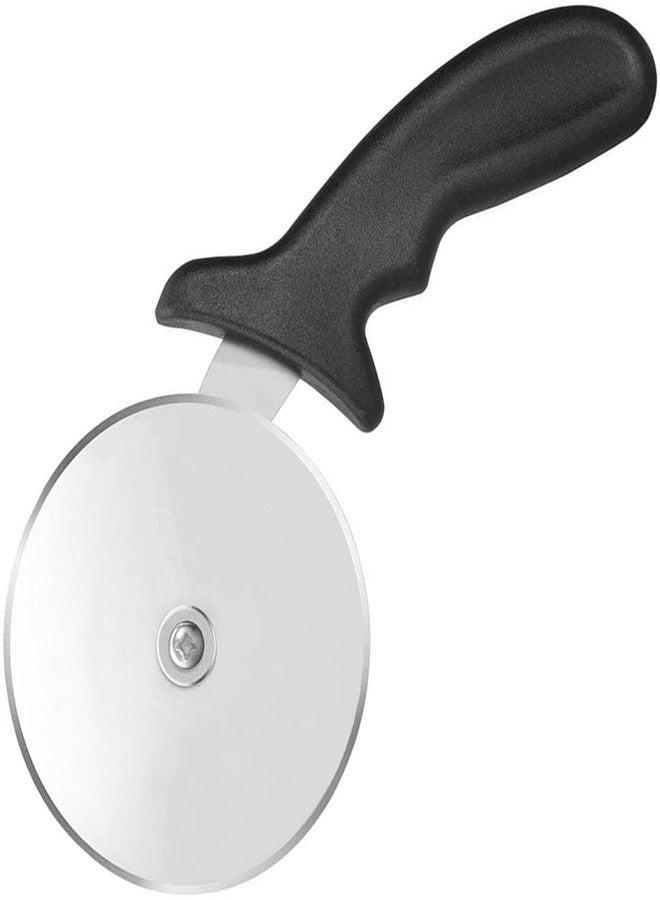Yinghezu Pizza Cutter Wheel, Stainless Steel Slicer, 9.33-Inch Super heavy 173g, Sharp funny Classic Cutters, Kitchen Gadget with finger guard protects, For Pizza Lovers for easy dishwasher cleaning - Image 1