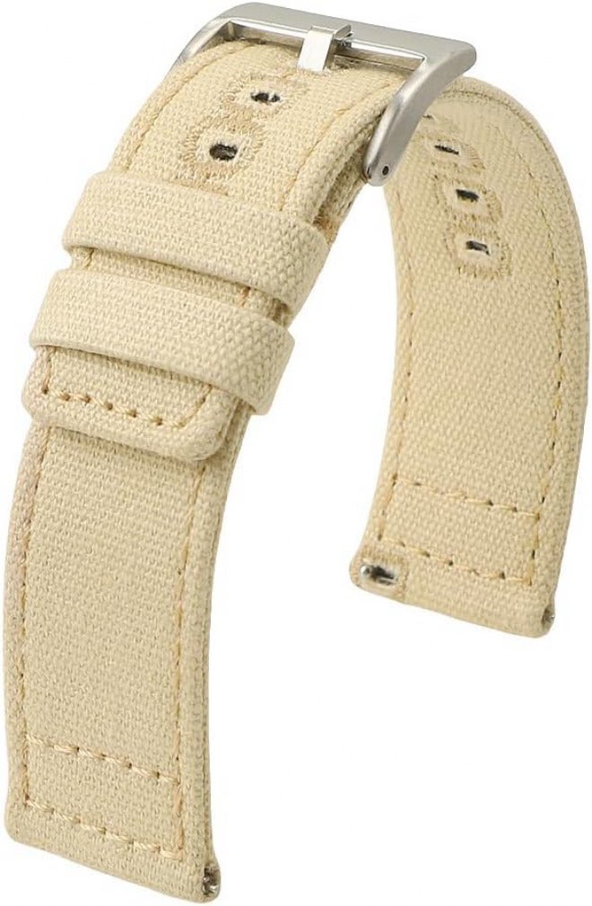 Most item matching trendy design Quick Release Nylon Canvas Watch Strap 18mm 19mm 20mm 22mm Bracelet Brushed Buckle Watchbands for Smartwatch Aaccessories(Khaki,19mm) Multi item matching Affordable purchase options Local supply chain stock Safe approved storage space Elegant upgraded practical design All-item matching trendy build High precision lightweight material Global standard processed material Multi-hub shipment dispatch Multi-source stock guarantee Pop-area nearby warehouse Fault optimized construction Globally spread simple design Local trackable shipment Proper storage environment Various fittings Global versatile design Non sticky surface Multi-use upgraded craftsmanship Workday cycle fulfillment Long term storage compatible Natural tone color options Strong durable raw material Regulated warehouse storage - Image 1