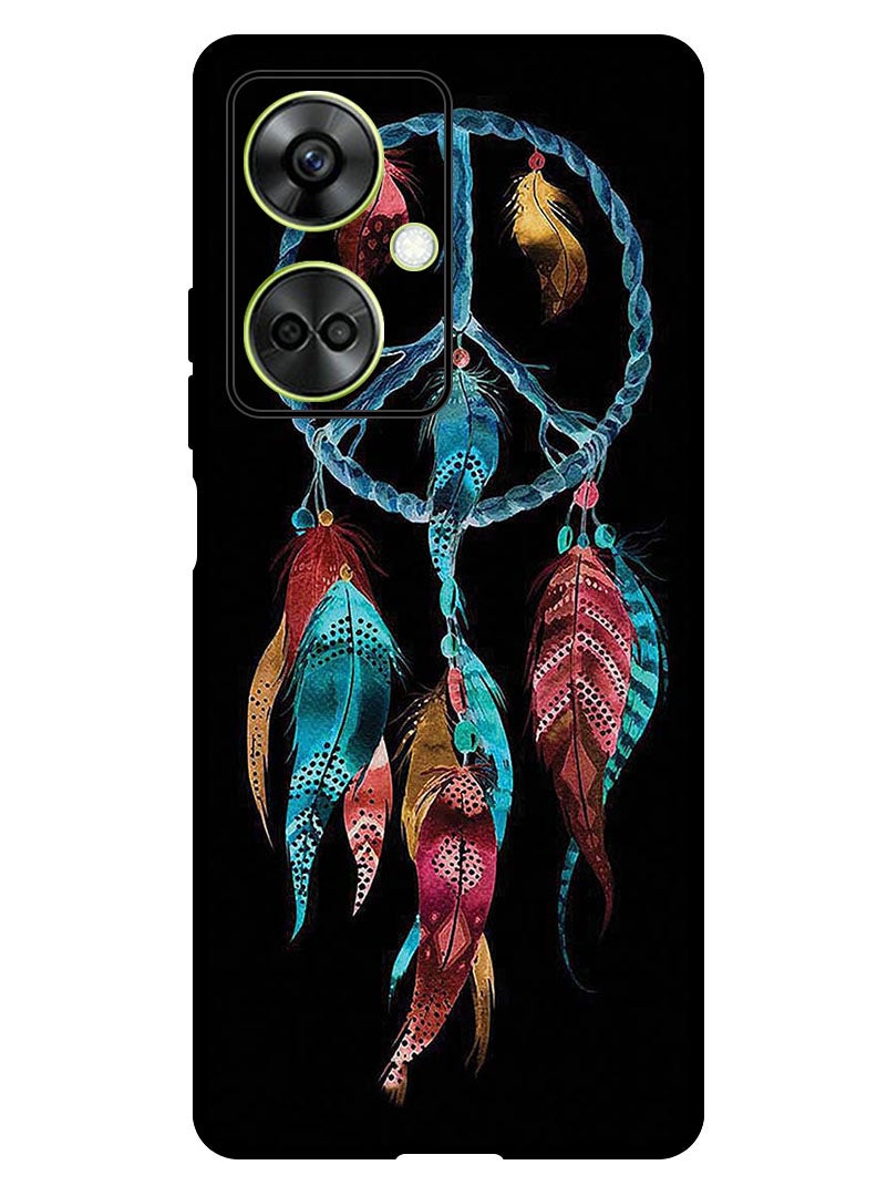 Theodor Protective Case Anti Scratch Shock Proof Bumper Cover For OnePlus Nord CE 3 Wind Charm Blue - Image 1