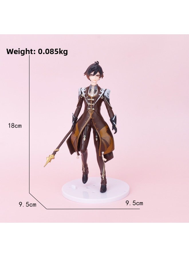 Mikhail Tour Surrounding Ornaments Can Li Paimon Desktop Decoration Doll Ornaments Lightning General Hand-held Collection Wholesale 