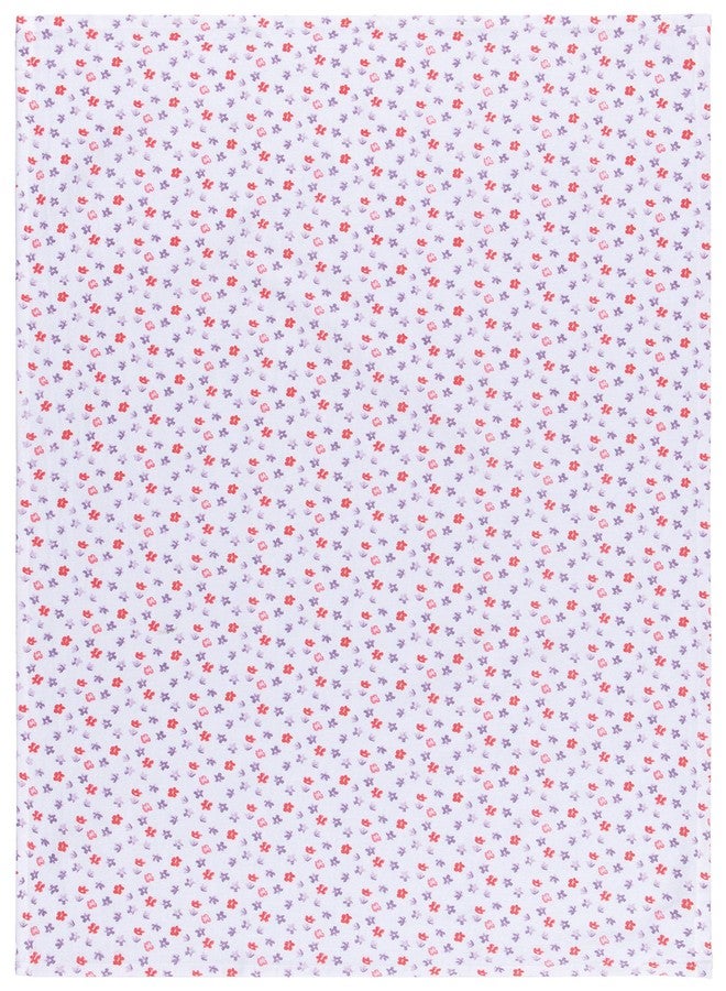 Now Designs Floursack Kitchen Towels Quick Dry Cotton Hand Towel Set, 3 Count, Cottage Floral, 20 x 30 in - Image 3