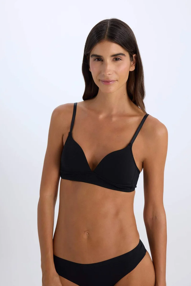DeFacto Fall in Love Lace Detailed Cotton First Bra