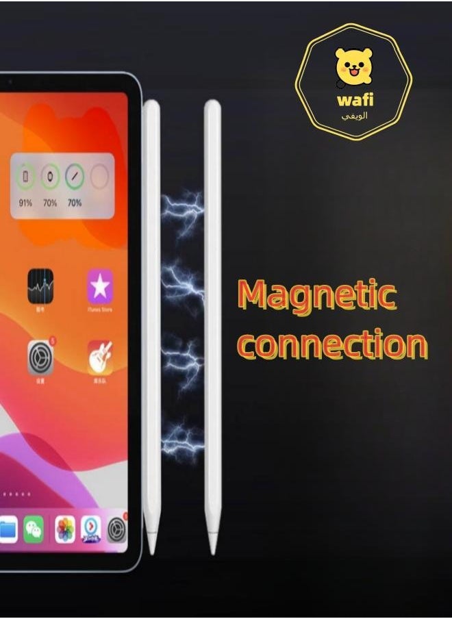 wafi Apple, Samsung, Android, Huawei, Ipad All Universal Power Display Magnetic Capacitance Pen  - Image 5