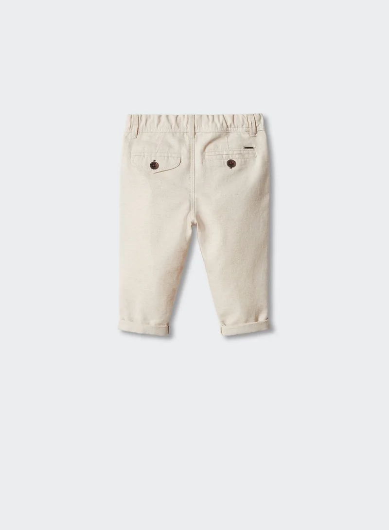 MANGO Infant Slim Fit Chinos