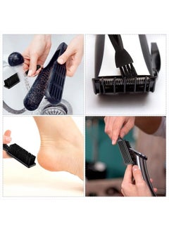 Patelai 2 Pieces Hairdressing Barber Clipper Brush Tools Set, Include Clipper Blade Cleaning Brush Nylon Brush and Shaver Razor Trimmer Cleaning Brush with Drawstring Storage Pouch  - Image 4
