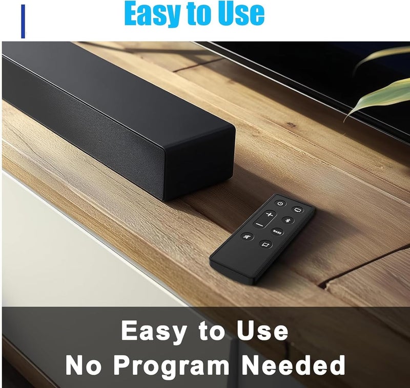 Xiaodib جهاز تحكم بديل لجهاز Bose Solo Soundbar Series II / جهاز تحكم تلفاز Bose، متوافق مع نظام الصوت Solo 5 10 15 Series II - Image 3