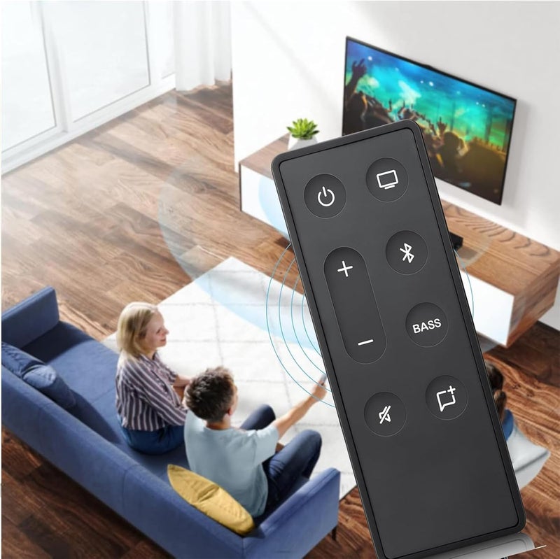 Xiaodib جهاز تحكم بديل لجهاز Bose Solo Soundbar Series II / جهاز تحكم تلفاز Bose، متوافق مع نظام الصوت Solo 5 10 15 Series II - Image 5