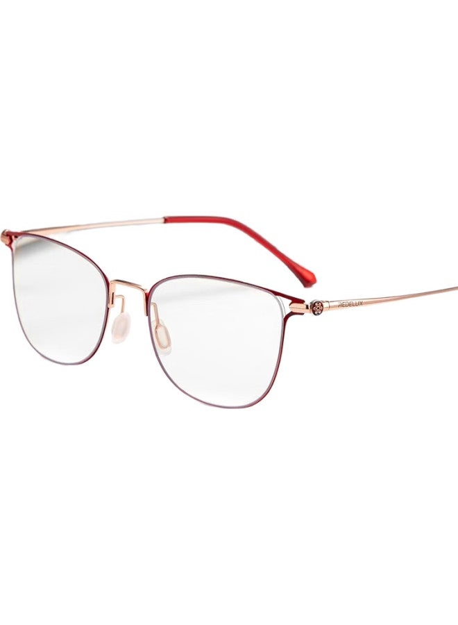 Sunset Red Progressive Reading Glasses For Women With High Definition Blue Light Blocking, Auto Focus, Ultra-Light Full Frame Reading Glasses Ax8101 +1.00 Strength - Image 2