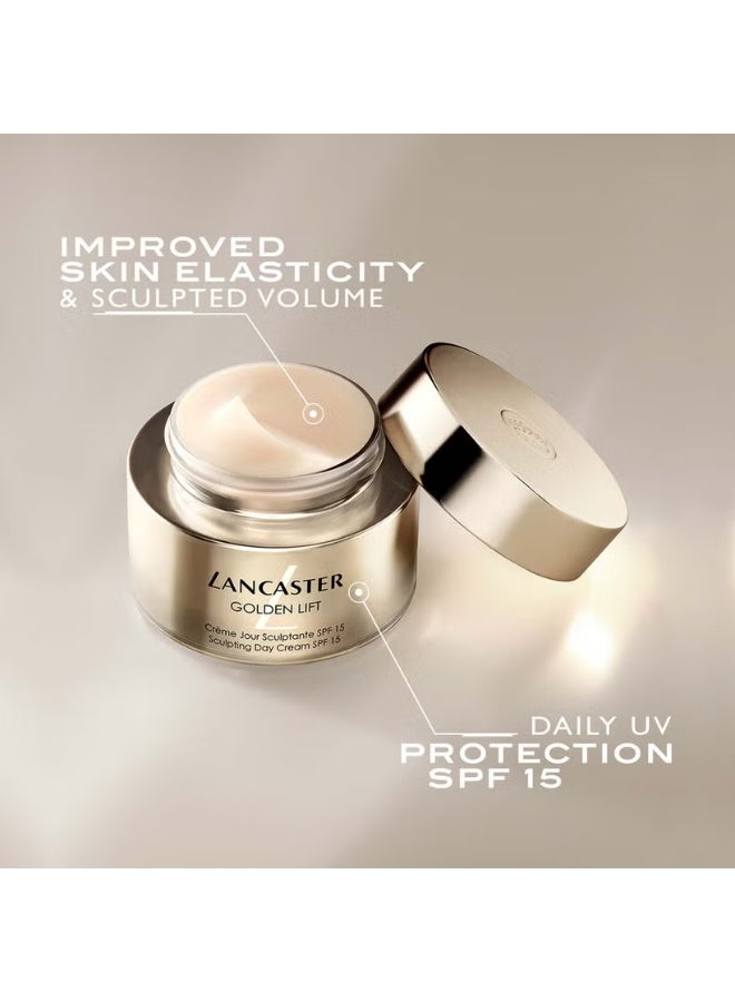 لانكستر كريم لانكستر جولدن ليفت سكولبتينج النهاري بعامل حماية من الشمس 15 50 مل - Image 4