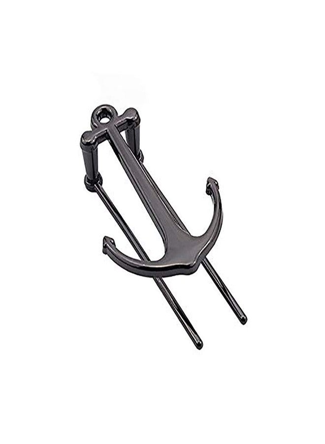 OOCC Creative Anchor Bookmark for Reading Hands Free Metal Bookmark Page Holder Book Holder Students Teachers Graduation Gifts School Office Supplies (Black) - Image 1
