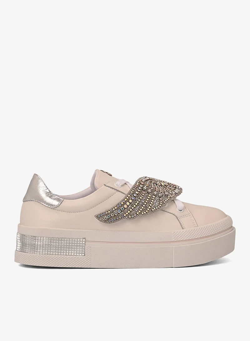 Cristal Wing Bianco Sneakers