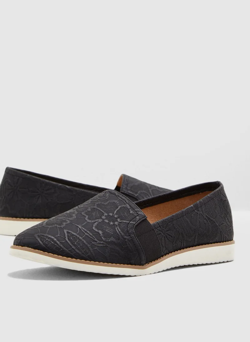 Le Confort Printed Slip On